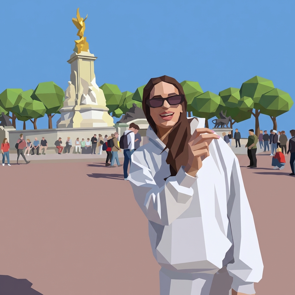 Low-Poly 3D - AI prompt preview