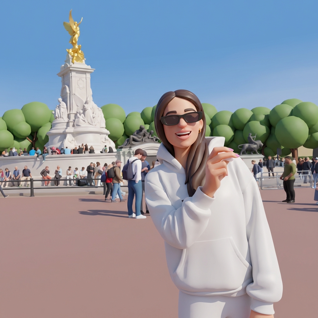 Stylized 3D Render - AI prompt preview