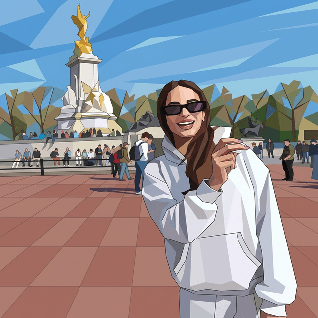 Geometric Illustration - AI prompt preview