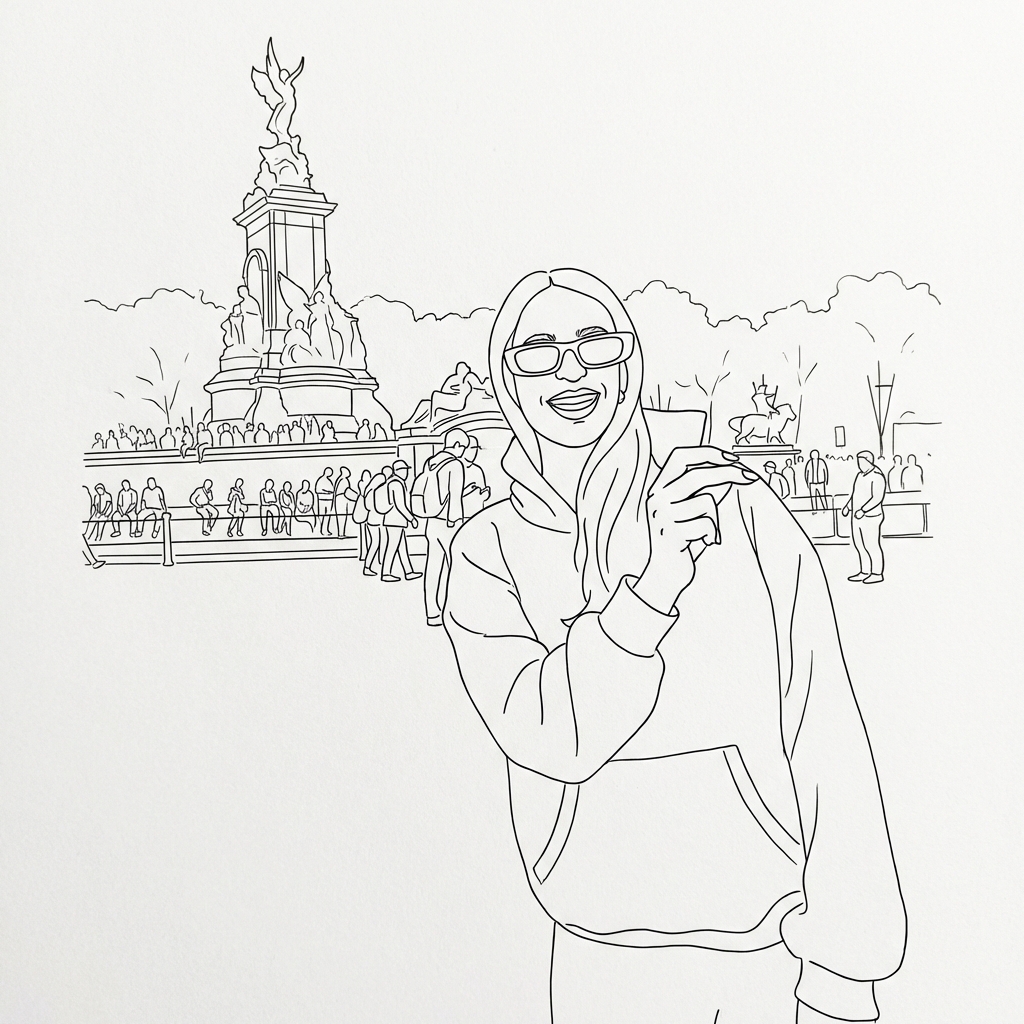 Line Art - AI prompt preview