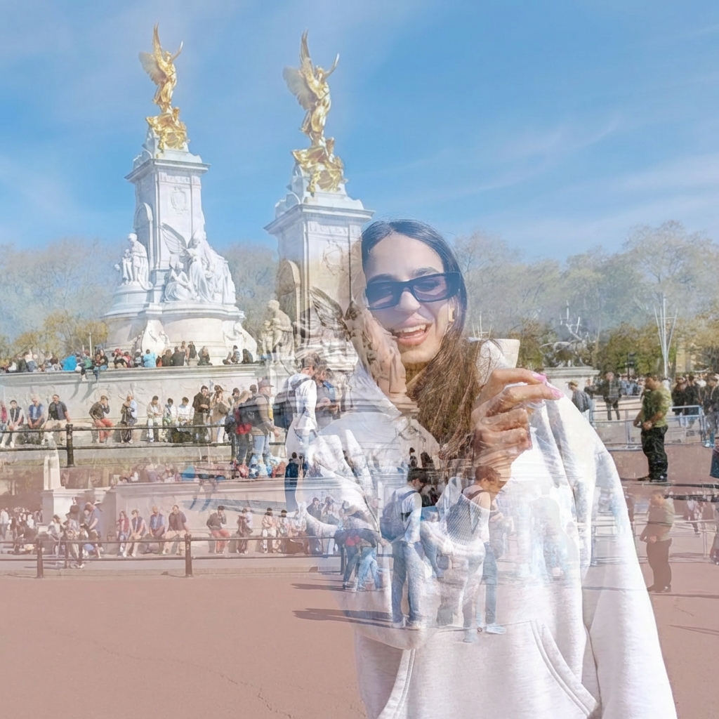 Double Exposure - AI prompt preview