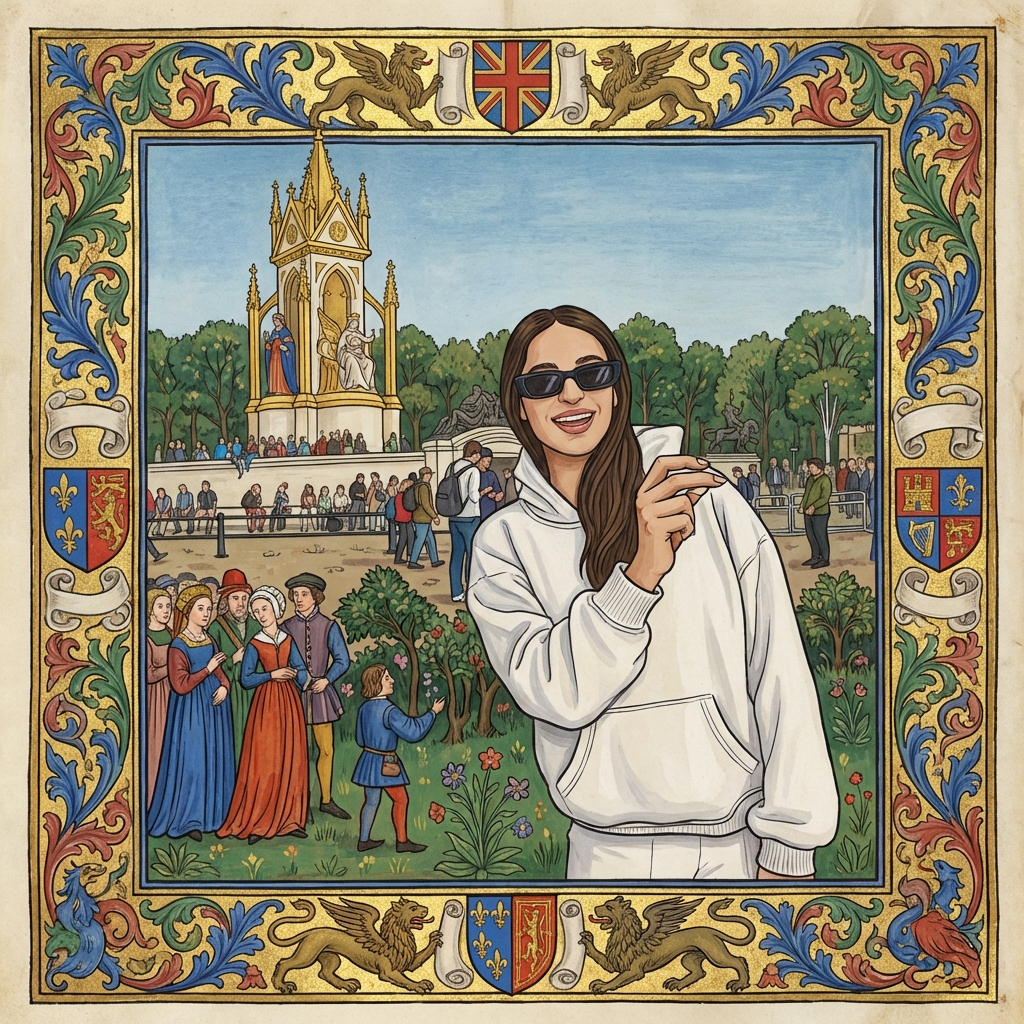 Medieval Manuscript - AI prompt preview