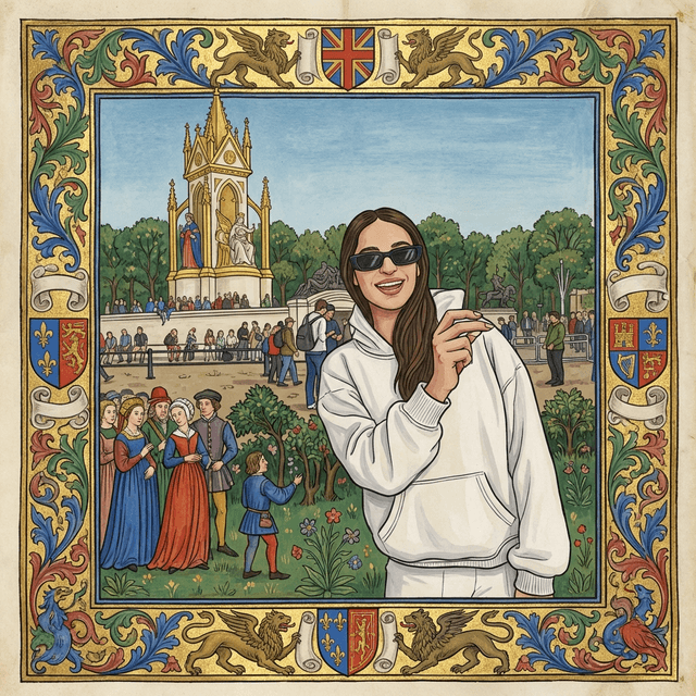 Medieval Manuscript - AI prompt preview