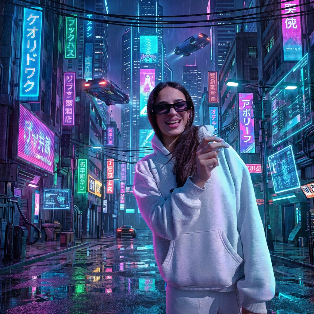 Cyberpunk - AI prompt preview