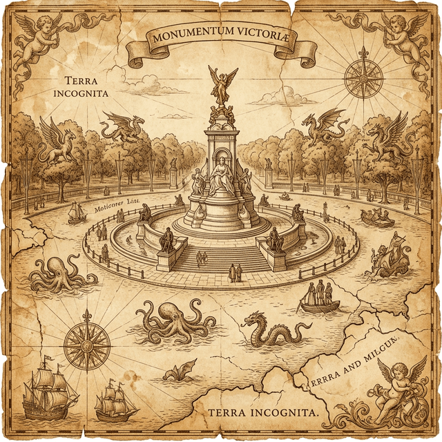 Ancient World Map - AI prompt preview