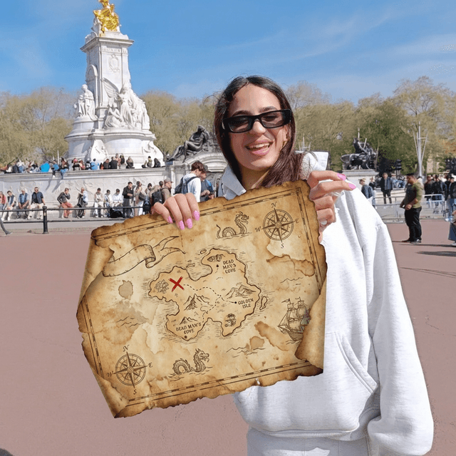 Pirate Treasure Map - AI prompt preview