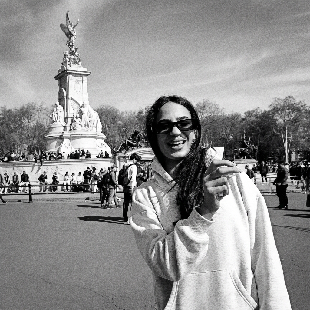 Black & white film - AI prompt preview