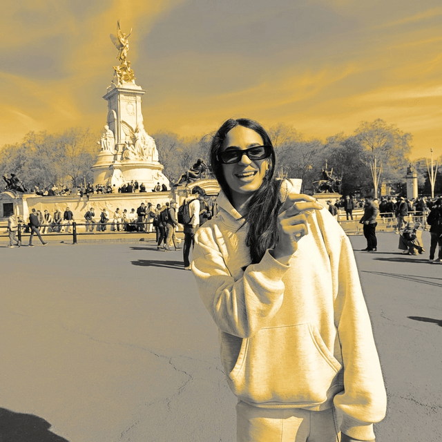 Duotone, yellow and grey - AI prompt preview