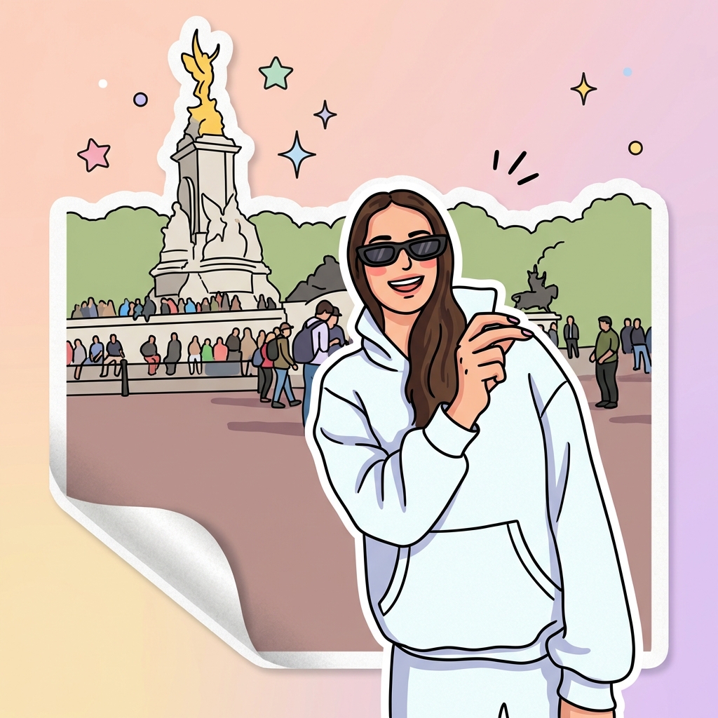 Sticker Illustration - AI prompt preview