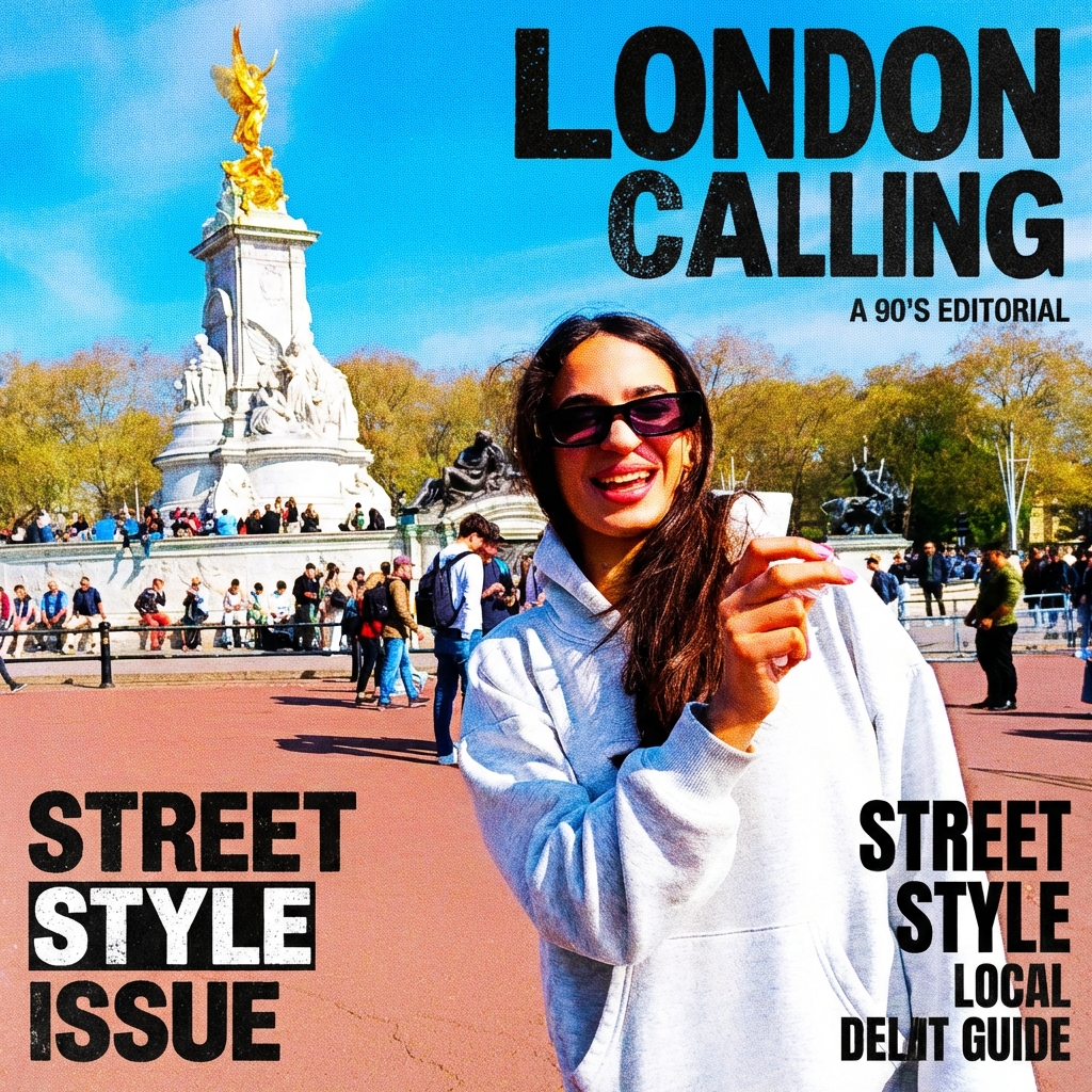 1990s Magazine Aesthetic - AI prompt preview