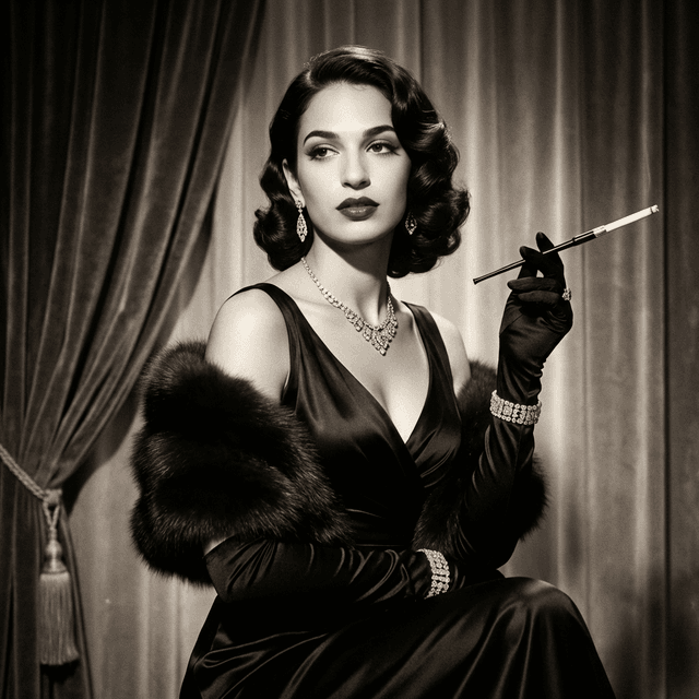 Old Hollywood Glamour - AI prompt preview
