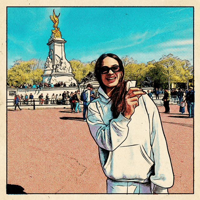 Retro Comic Book - AI prompt preview