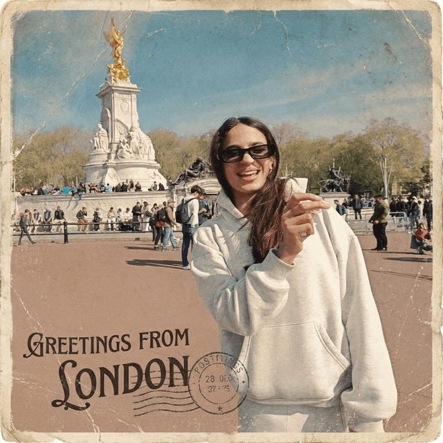 Vintage Postcard - AI prompt preview