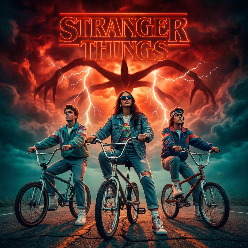 BMX Group Poster - AI prompt preview