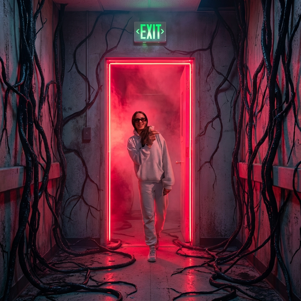 Hawkins Lab Hallway - AI prompt preview