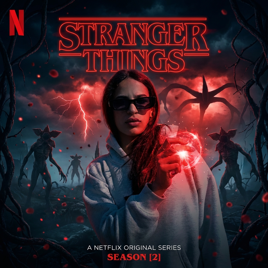 Netflix Character Poster - AI prompt preview