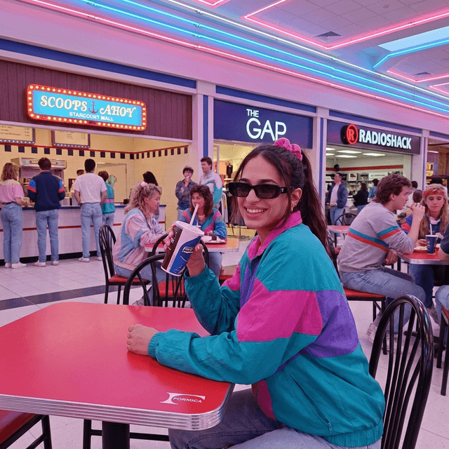 Starcourt Mall - AI prompt preview