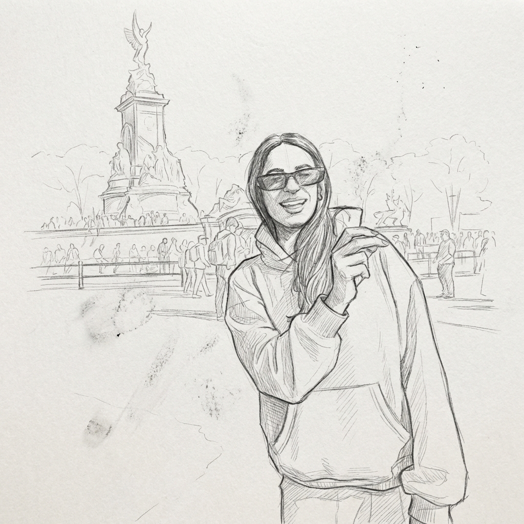 Pencil Sketch - AI prompt preview