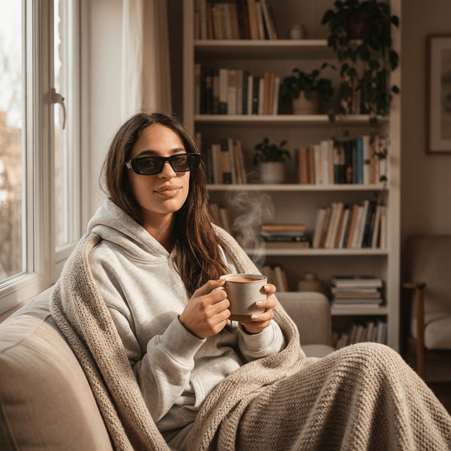 Cozy Indoor Portrait - AI prompt preview