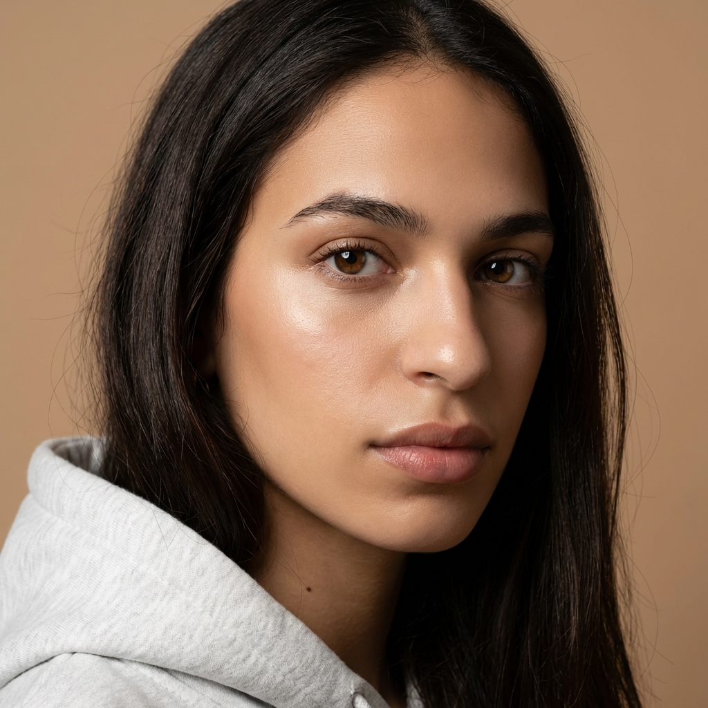 Editorial Beauty Shot - AI prompt preview